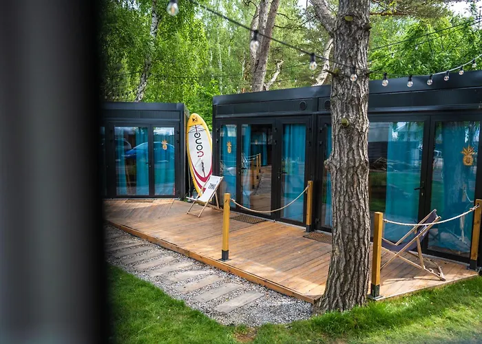 Klimatyzowane Surf - Maszoperia Sun4hel - Letnia Baza Snowshow Na Polwyspie Helskim Hostel Jastarnia