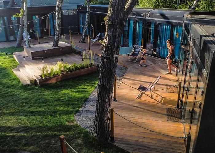 Hostel Klimatyzowane Surf - Maszoperia Sun4hel - Letnia Baza Snowshow Na Polwyspie Helskim *