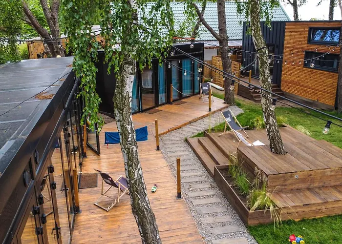 Hostel Klimatyzowane Surf - Maszoperia Sun4hel - Letnia Baza Snowshow Na Polwyspie Helskim