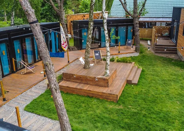 Klimatyzowane Surf - Maszoperia Sun4hel - Letnia Baza Snowshow Na Polwyspie Helskim Hostel *