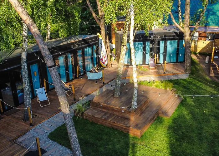 Klimatyzowane Surf - Maszoperia Sun4hel - Letnia Baza Snowshow Na Polwyspie Helskim Hostel Jastarnia